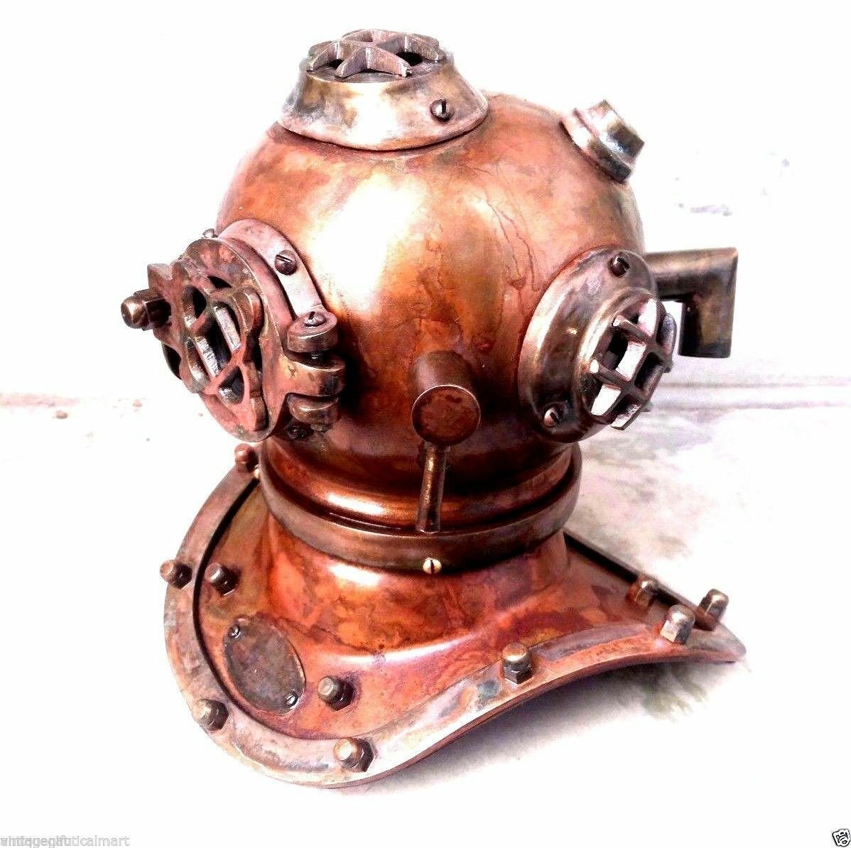 Antique Diving Helmet Replica Maritime Decor U S NAVY MARK V