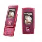 Samsung Sgh - J600 Gsm Unlocked Cell Phone In Silver pink and blue