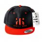 Kumfee Kush (TM) Flat Bill Hats, Baseball Caps Black