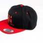 Kumfee Kush (TM) Flat Bill Hats, Baseball Caps Black
