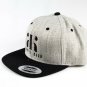 Kumfee Kush (TM) Flat Bill Hats, Baseball Caps Black