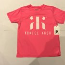 Kumfee Kush (TM) Youth Dry Fit Performance Shirts Pink Large