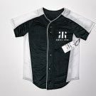 Kumfee Kush (TM) Youth Unisex Baseball Jerseys Black Large