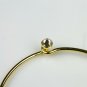 Kumfee Kush (TM) Gold Bangle Bracelet With Charms