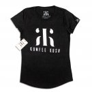 Kumfee Kush (TM) Women's T-Shirts Black Large