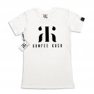 Kumfee Kush (TM) Women's T-Shirts White Large
