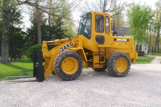 PDF John Deere 344G, 444G 4WD Loader Operation and Test Service Repair Manual -TM1557