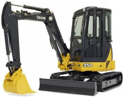 PDF John Deere 35D and 50D Compact Excavator Diagnostic, Operation and Test Service Manual (TM2263)
