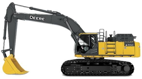 PDF John Deere 470GLC Excavator Troubleshooting, Operation and Test Service Manual (TM13173X19)