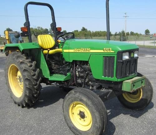 PDF John Deere 5103, 5103S And 5203 Service All Inclusive Technical Manual (TM2041)