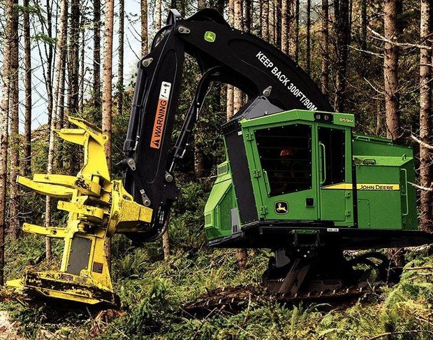 PDF John Deere 859MH Harvester Diagnostic Operation and Test Manual (TM13183X19)