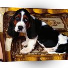 Dog Table Topper Basset Hound A1 Xlarge Canvas