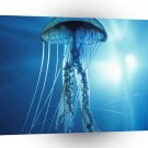 Fish Electric Jellyfish A1 Xlarge Canvas