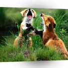 Foxs Lets Have It A1 Xlarge Canvas