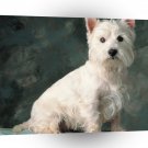 Terriers West Highland White A1 Xlarge Canvas