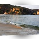Beach Sea Wash Over A1 XLarge Canvas