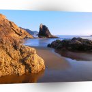Beach Sunset Colors Clatsop A1 XLarge Canvas