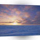 Clouds Arctic Ice Packsunset Canada A1 XLarge Canvas