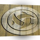 Crop Circle Crescent Moons Wiltshire A1 XLarge Canvas