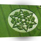 Crop Circle Spinning Star Wiltshire A1 XLarge Canvas