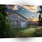 Forest Beautiful Barn A1 XLarge Canvas