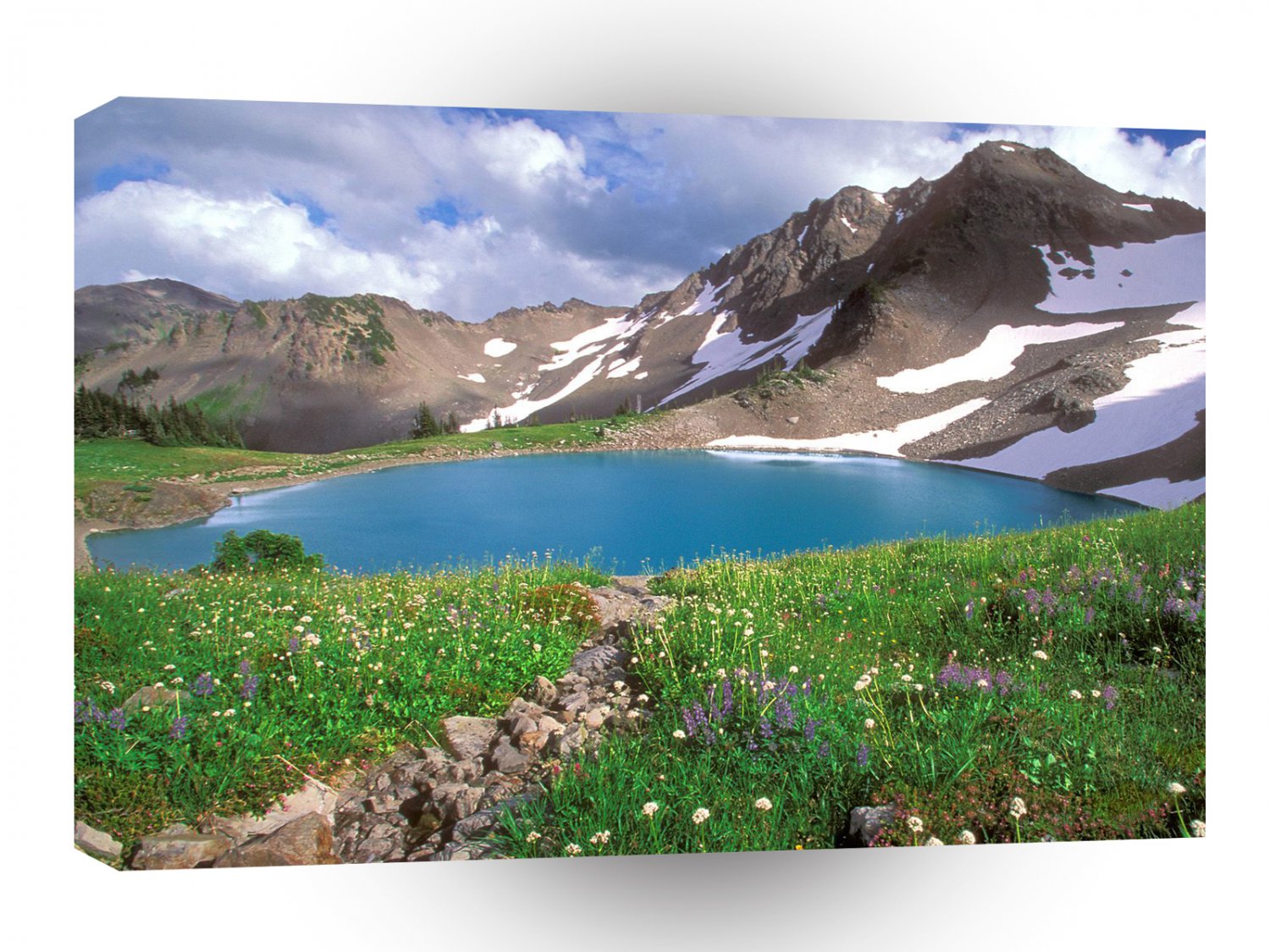Lake Alpine Tranquility Olympic Park A1 XLarge Canvas