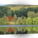 Autumn Tranquil Waters Loch Of Eileen Scotland A1 XLarge Canvas