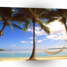 Beach Aitutaki Cook Islands A1 XLarge Canvas