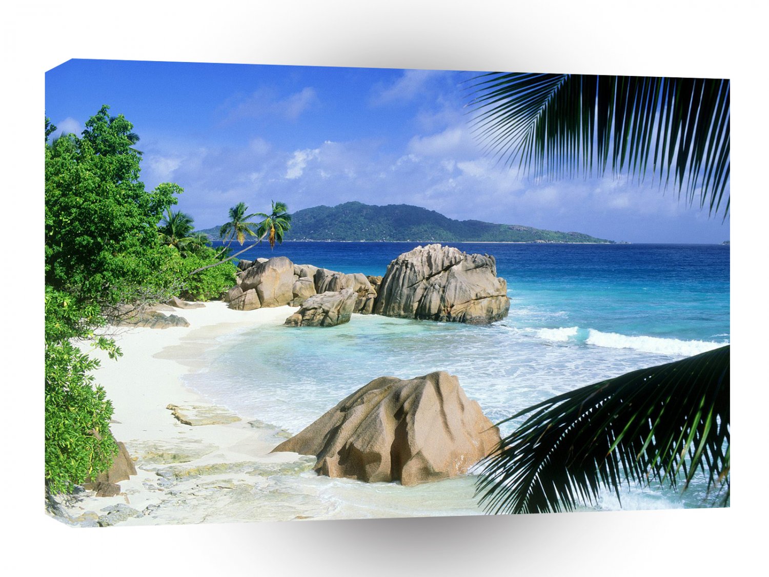 Beach Anse Patate Seychelles A1 XLarge Canvas