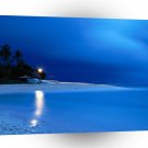 Beach Boathouse Dawn Fiji A1 XLarge Canvas