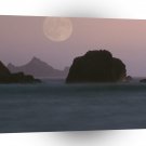 Beach Moonset Rockaway A1 XLarge Canvas