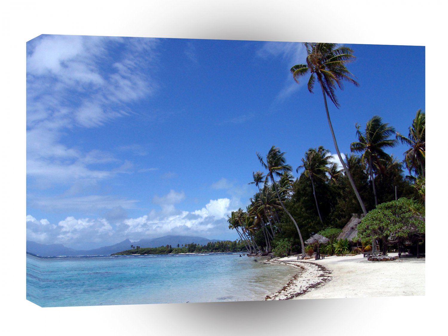 Beach Polynesian A1 XLarge Canvas