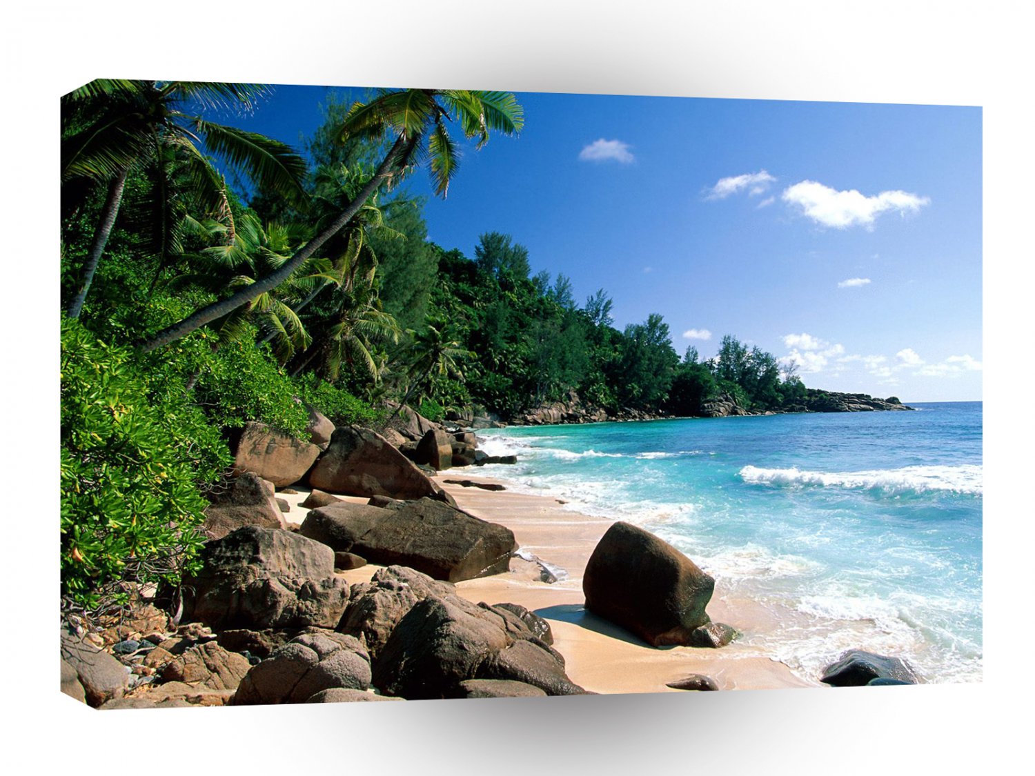 Beach Secret Getaway A1 XLarge Canvas