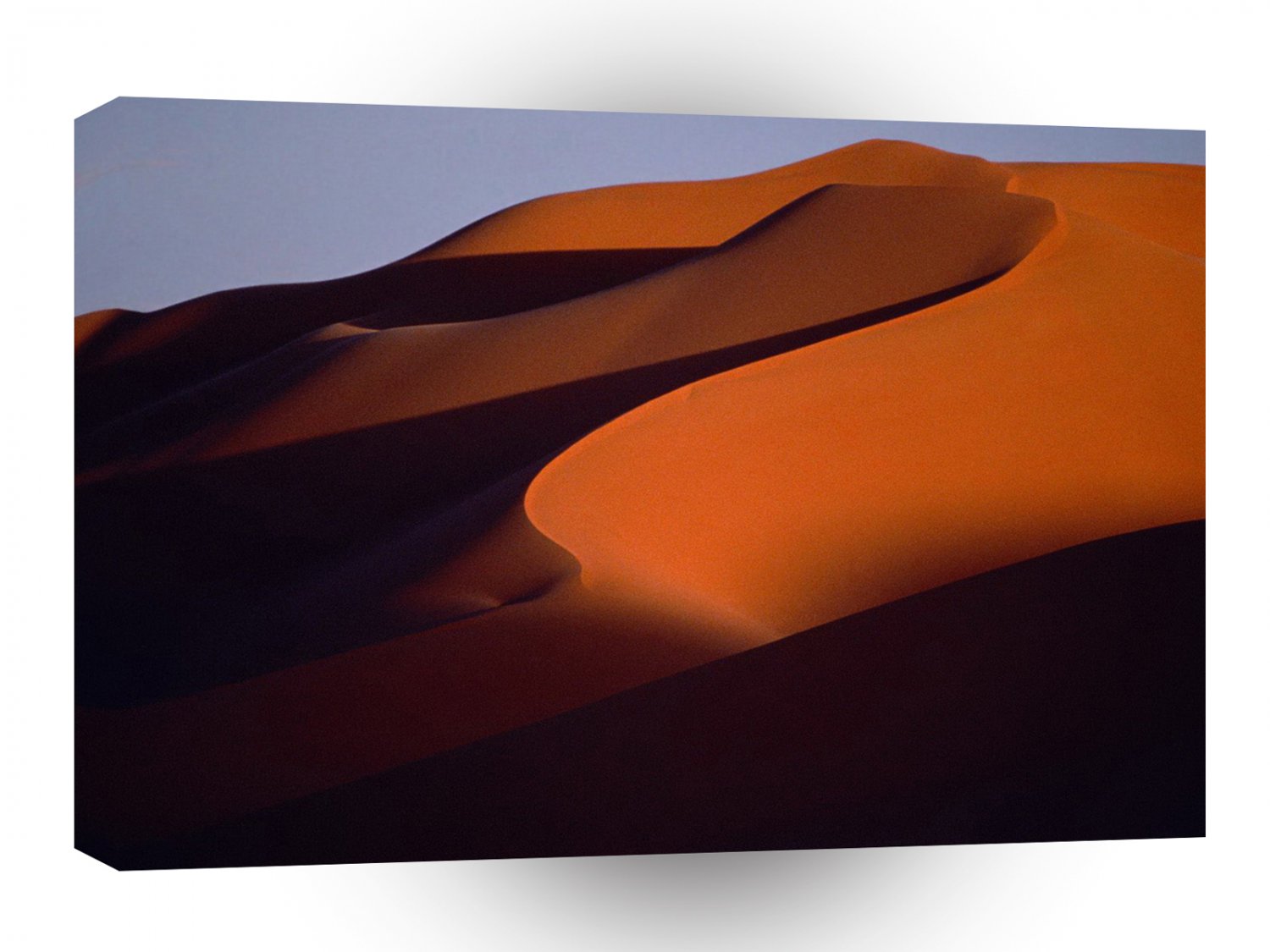 Beach Shadows In The Sand Morocco A1 XLarge Canvas