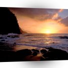 Beach Sunset Na Pali Coast Hawaii A1 XLarge Canvas