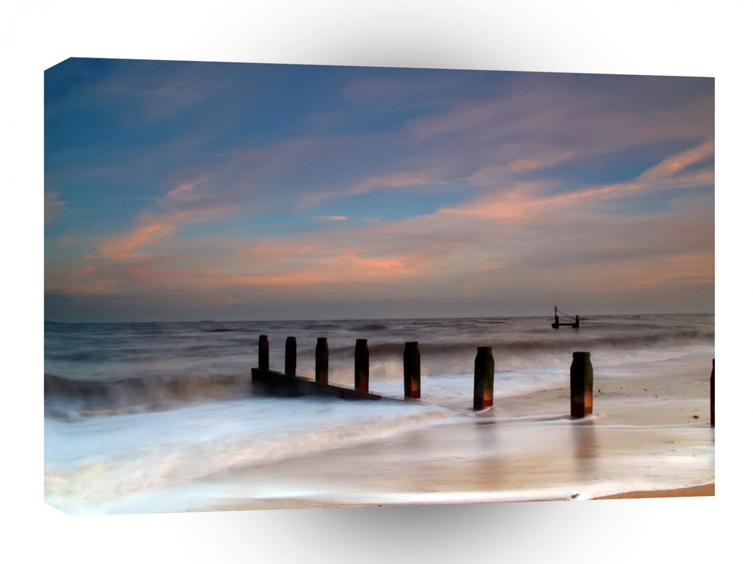 Beach Wash A1 XLarge Canvas