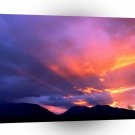 Clouds Breaking Sunset A1 XLarge Canvas