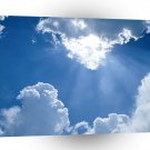 Clouds Heavens Rays A1 XLarge Canvas