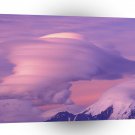 Clouds Lenticular Over Mount Drum Alaska A1 XLarge Canvas