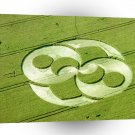 Crop Circle Julia Set Liddington Castle 1996 A1 XLarge Canvas