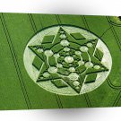 Crop Circle Spinning Star Wiltshire A1 XLarge Canvas