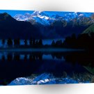 Lake Mason Reflects Tasman Cook New Zealand A1 XLarge Canvas