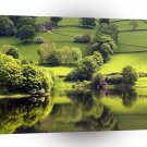 Lake Mirror Beauty Reflection A1 XLarge Canvas