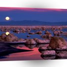 Lake Moonrise At Mono A1 XLarge Canvas