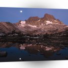 Lake Ritter Garnet At Moonset Ansel Adams A1 XLarge Canvas
