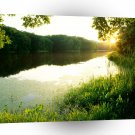 Lake Schlamm At Sunset Clark State Forest Indiana A1 XLarge Canvas