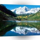 Lake Snow Maroon Bells White River Forest Colorado A1 XLarge Canvas