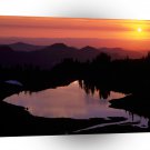 Lake St Andrews At Sunset A1 XLarge Canvas