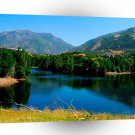 Lake Still And Blue A1 XLarge Canvas