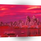 Lake Tufa Formations At Sunset Mono A1 XLarge Canvas